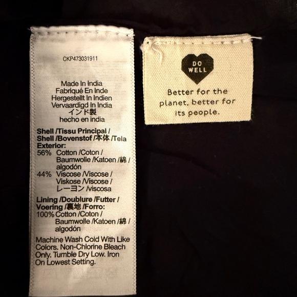 Madewell Dress Black Ditsy Floral Puff Sleeve V-Neck  Mini Dress Do Well Size M - Picture 8 of 9